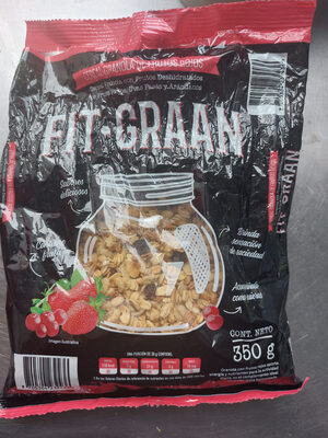 Fit-Graan Cereal Granola de Frutos Rojos