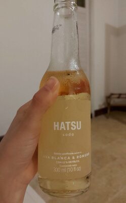Hatsu Soda Uva blanca y Romero (Postobón)