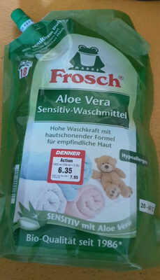 aloe véranda sensitiv- waschmittel (frosch)