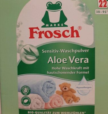 Sensitiv-Waschpulver, Aloe Vera (Frosch)